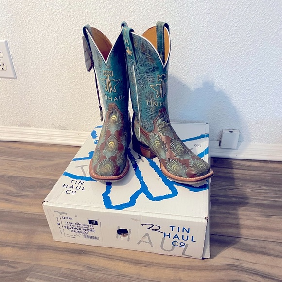 Tin Haul Shoes - Tin haul  boots brand new womens 7.5 never worn